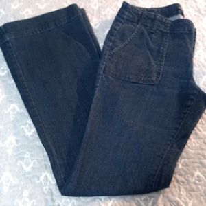GAP Women's Jeans Size 4 Strech.  color Blue.